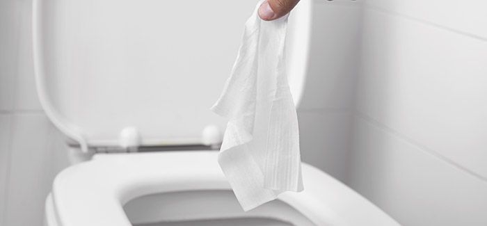 how to unblock toilet paper